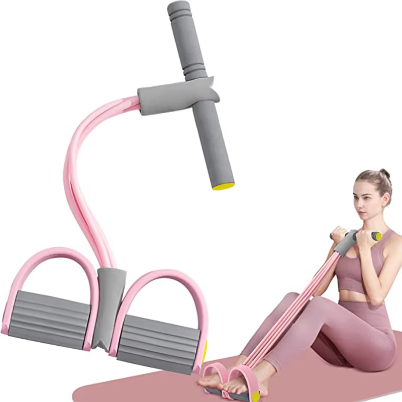 Milanaise Mesh Band - 4-Tube Resistance Bands Yoga Pedal Puller