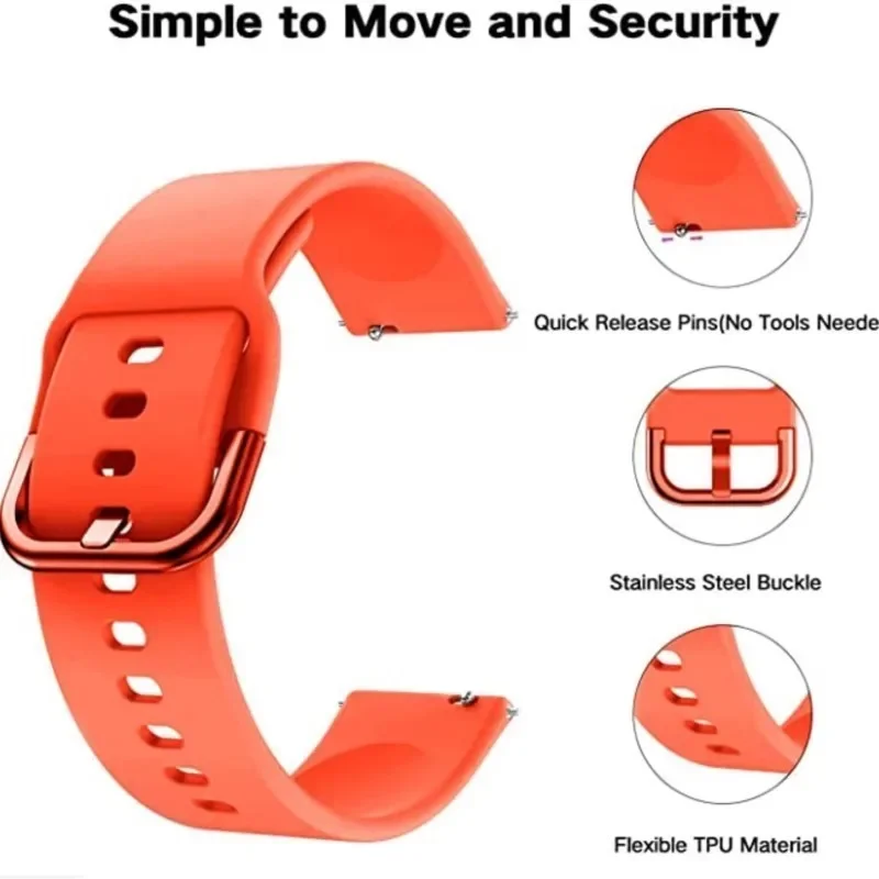 20mm/22mm band For Amazfit GTS - огляд і ціна Titan Smartwatch Accessories