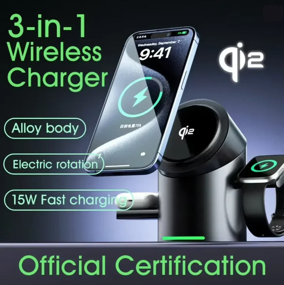 2026 Upgraded Touch Button Qi2 - огляд і ціна Smartwatch Touch