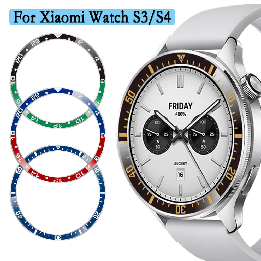 Steel Bezel Rings For Xiaomi W - огляд і ціна Xiaomi Smartwatch S4 Accessories