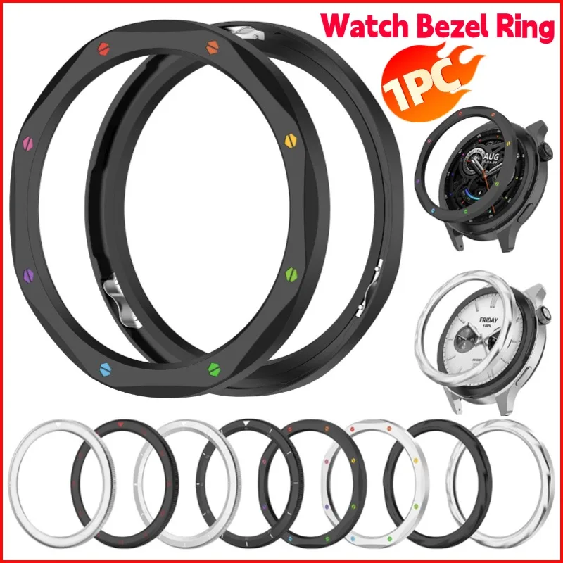 Metal Bezel Rings For Xiaomi W - огляд і ціна Xiaomi Smartwatch S4 Accessories