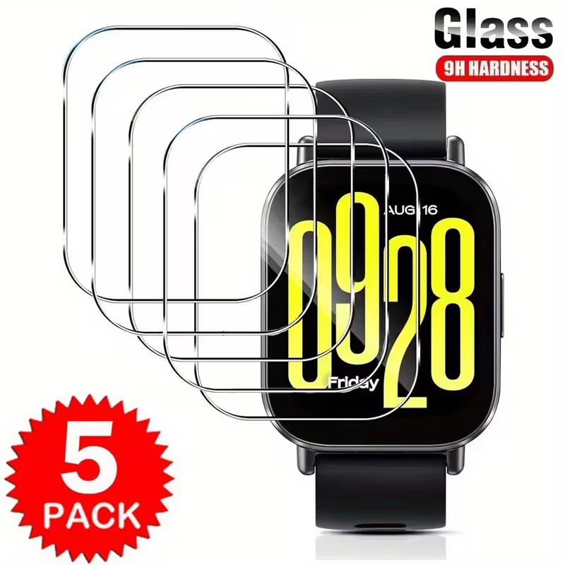 1-5Pcs Tempered Glass for Xiao - огляд і ціна Smartwatch Icon