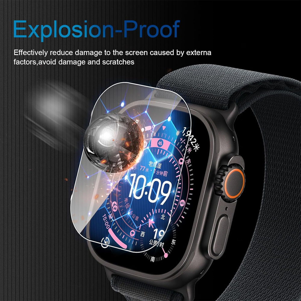 Tempered Glass For Apple Watch - огляд і ціна Smartwatch Case