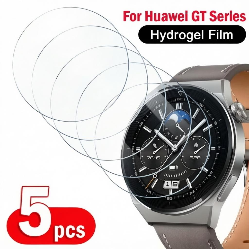 1-5Pcs Hydrogel Film For Huawe - огляд і ціна Garmin Smartwatch Accessories