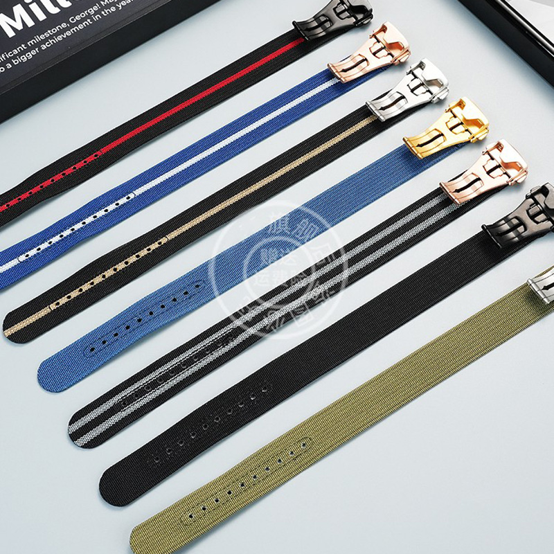 New design integrated canvas w - огляд і ціна Nylon Nato Strap