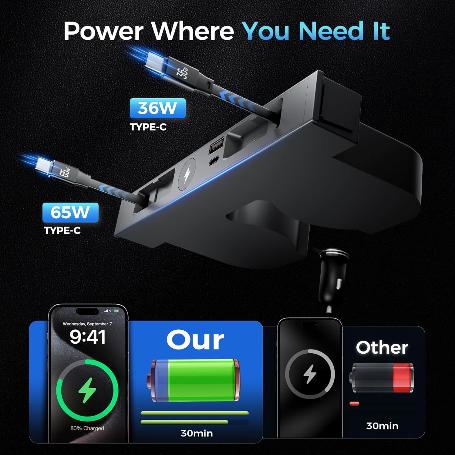 USB Hub for Tesla Model Y/3 Hi - огляд і ціна Watch Charger Cable