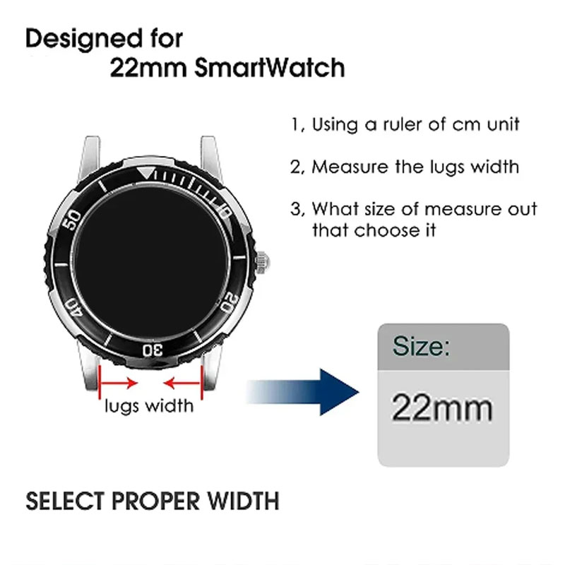 22mm Adjustable Strap For OneP - огляд і ціна Smartwatch X2