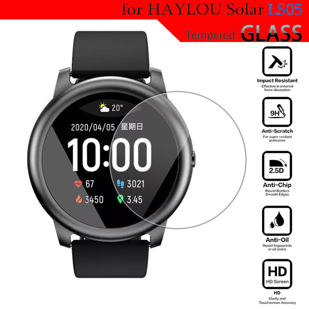Tempered Glass For HayLou Sola - огляд і ціна Garmin Smartwatch Accessories
