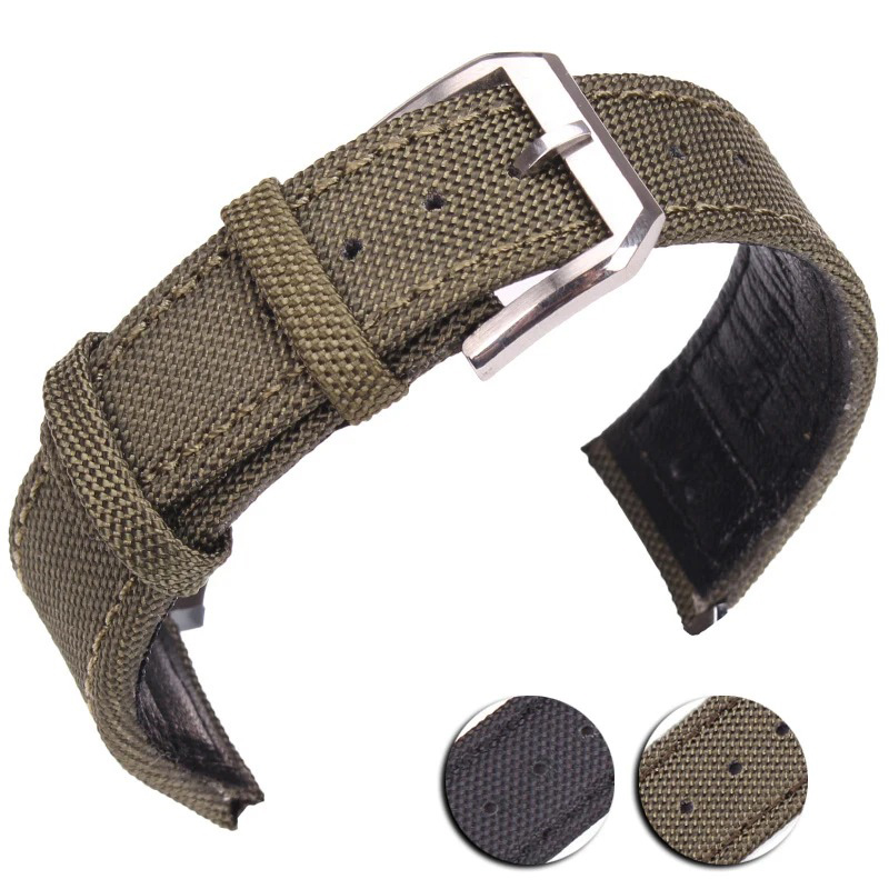 Nylon Genuine Leather Watch Ba - огляд і ціна Nylon Nato Strap