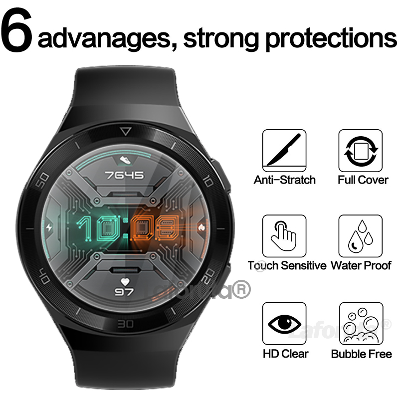 Tempered Glass For Huawei Watc - огляд і ціна Titan Smartwatch Accessories