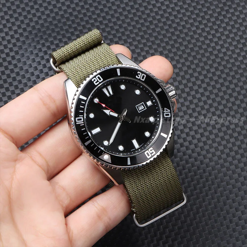 Ribbed Nylon Watch Strap 18mm  - огляд і ціна Nylon Nato Strap