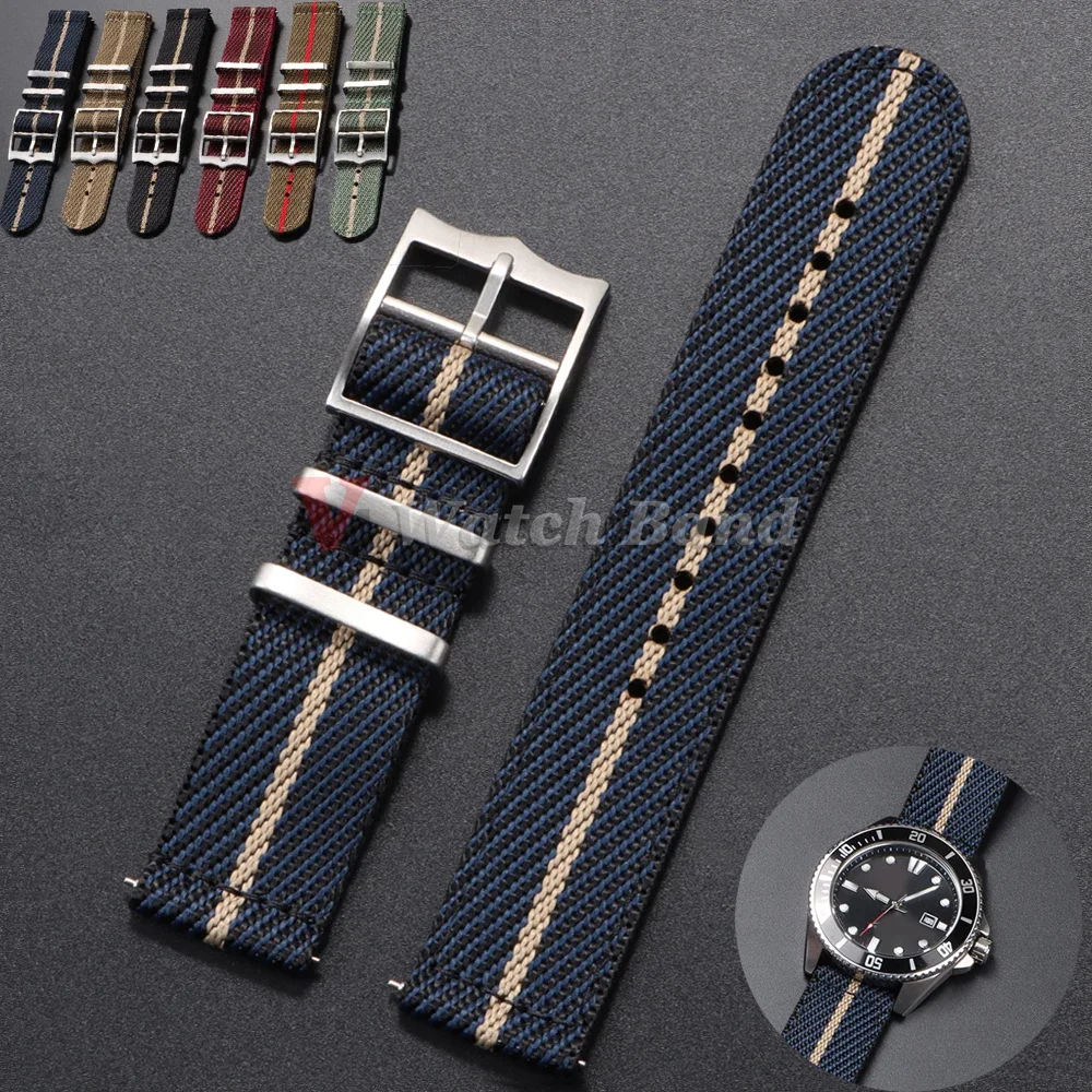 20 22mm Nylon Strap for Tudor  - огляд і ціна Nylon Nato Strap