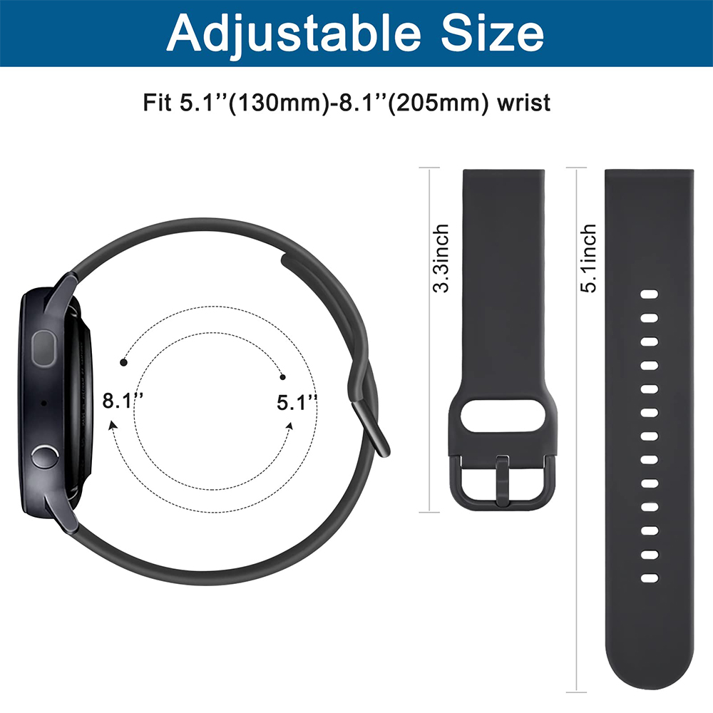 20mm 22mm Band For Samsung gal - огляд і ціна Titan Smartwatch Accessories