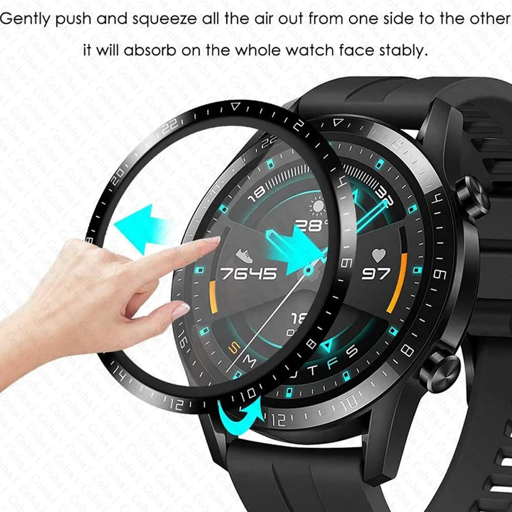 20D Curved Edge Tempered Glass - огляд і ціна Titan Smartwatch Accessories