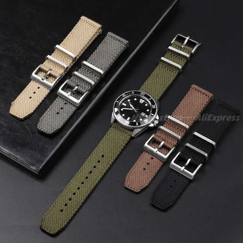 20mm 22mm Nylon Cotton Watch S - огляд і ціна Nylon Nato Strap