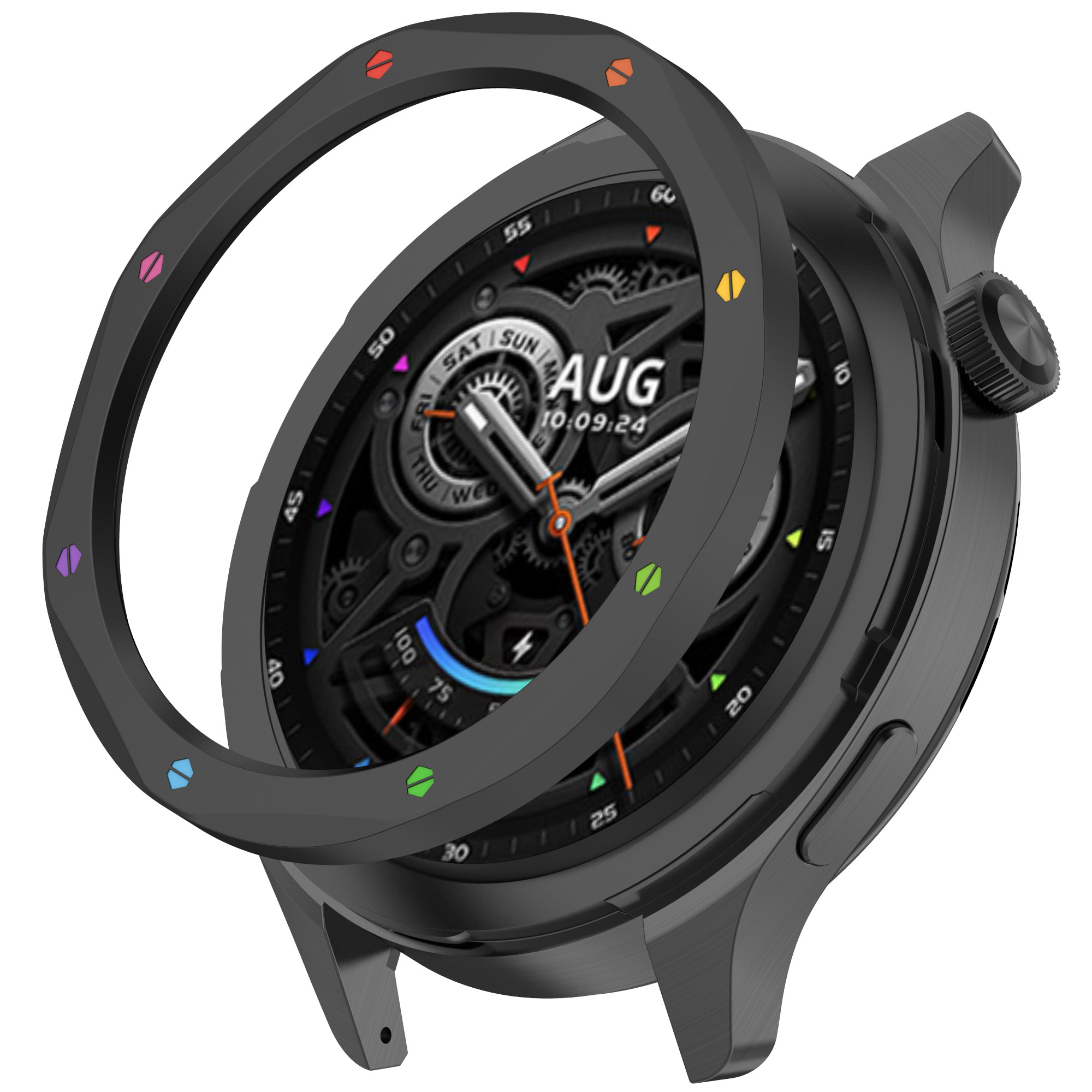 Metal Bezel Ring Case For Xiao - огляд і ціна Xiaomi Smartwatch S4 Accessories