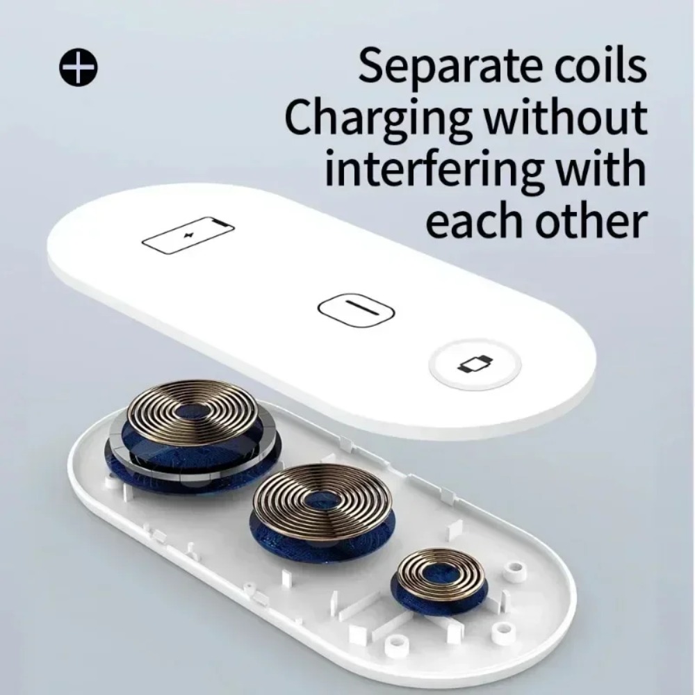 3-in-1 Wireless Charging Pad F - огляд і ціна Watch Charger Cable
