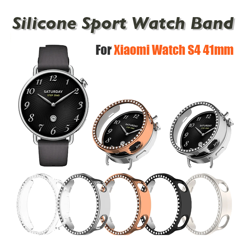 Single Row Dril Hollow Case Fo - огляд і ціна Xiaomi Smartwatch S4 Accessories