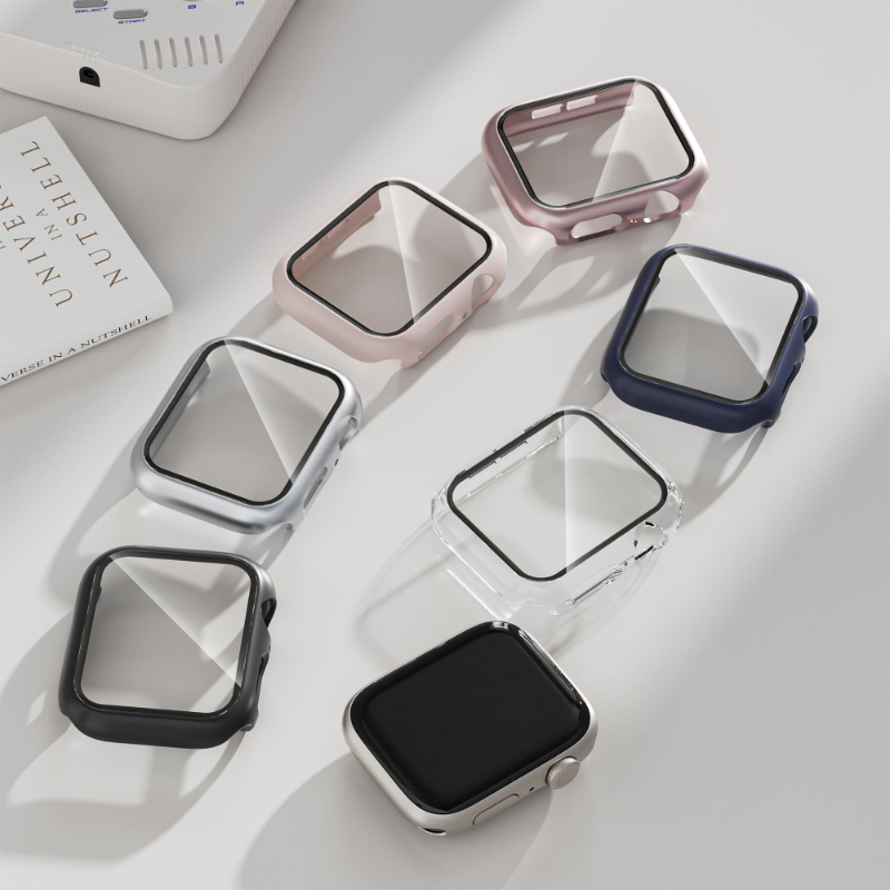 2PCS Tempered Glass+Case For A - огляд і ціна Smartwatch Case